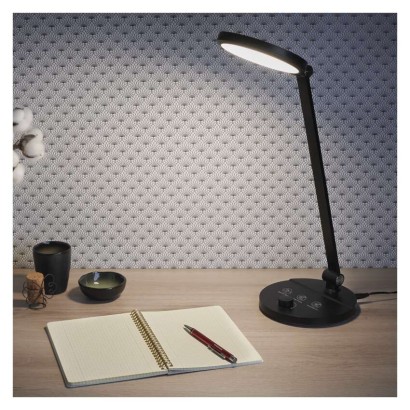 Emos lighting LED stolní lampa CHARLES, černá 1538193000