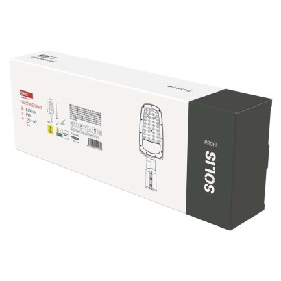 Emos lighting LED veřejné svítidlo SOLIS 30W, 3600 lm, neutrální bílá 1536020000