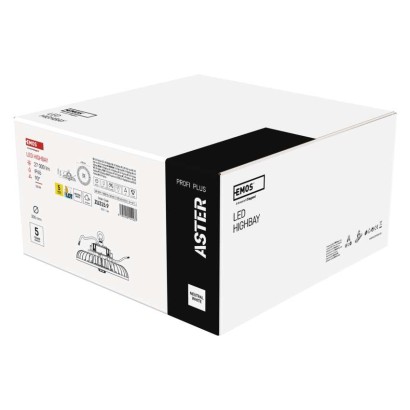 Emos lighting LED průmyslové závěsné svítidlo HIGHBAY ASTER 90° 150W 1546139400