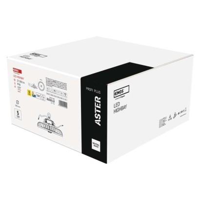 Emos lighting LED průmyslové závěsné svítidlo HIGHBAY ASTER 120° 150W 1546139500