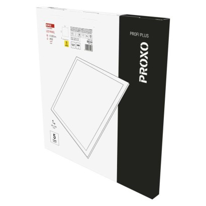 Emos lighting LED panel PROXO 60×60, čtvercový vestavný bílý, 33W neutrální bílá 1544103321