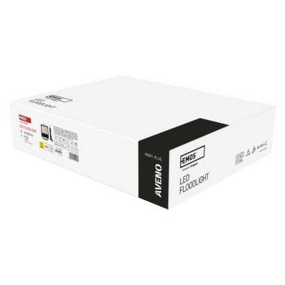 Emos lighting LED reflektor AVENO 150W, černý, neutrální bílá 1531245300