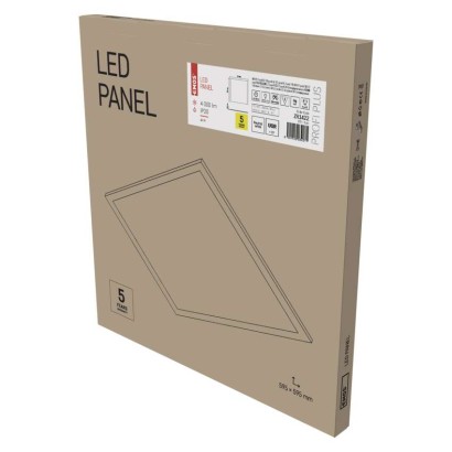 Emos lighting LED panel PROXO 60×60, čtvercový vestavný bílý, 40W neutr. b. UGR 1541402200