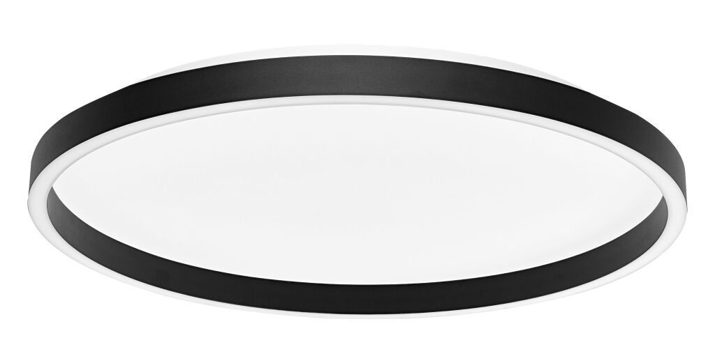 Palnas Stropní LED svítidlo DARA 3, ø 60 cm, 3000-4000K Barva: Černá, Stmívání, řízení: bez stmívání