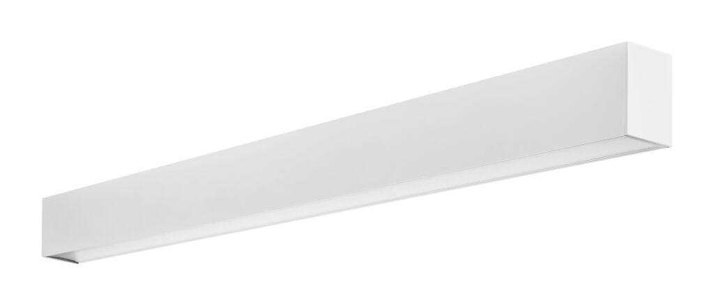 Palnas Stropní lineární LED svítidlo Linie, d. 113cm, 36W Barva: Bílá, Teplota světla: 3000K - teplá bílá, Stmívání, řízení: PUSH