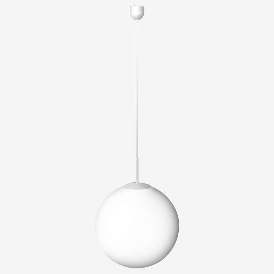 Lucis Závěsné LED svítidlo POLARIS ZT PE 48,5W, ⌀ 600 mm Barva: RAL bílá, Teplota světla: 3000K - teplá bílá, Stmívání, řízení: DALI