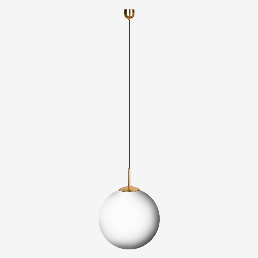 Lucis Závěsné LED svítidlo POLARIS ZK PE 55,7W, ⌀ 600 mm Barva: Mosaz, Teplota světla: 3000K - teplá bílá, Stmívání, řízení: DALI