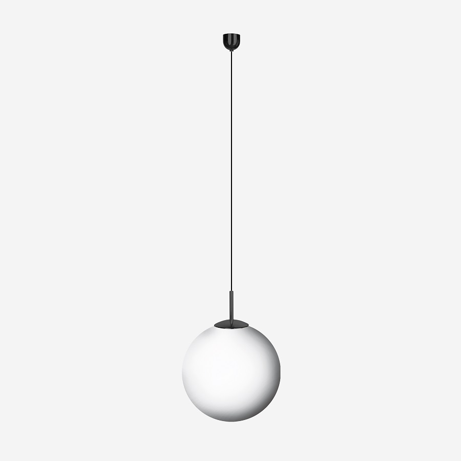 Lucis Závěsné LED svítidlo POLARIS ZK 37,3W, ⌀ 500 mm Barva: Černá, Teplota světla: 4000K - denní bílá, Stmívání, řízení: ON/OFF