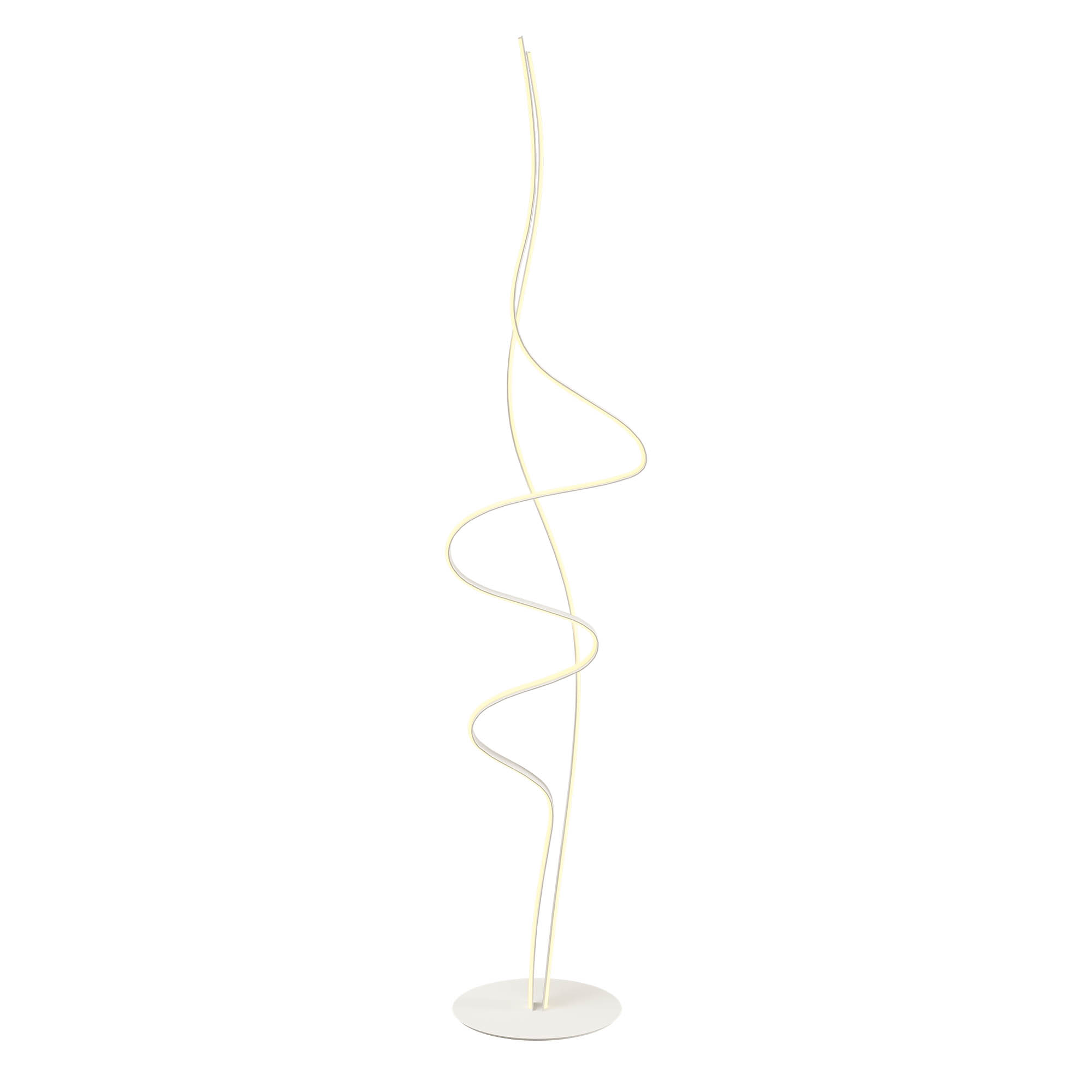 Redo Stojací LED lampa IMPULS v: 160cm, 36W Barva: Bílá