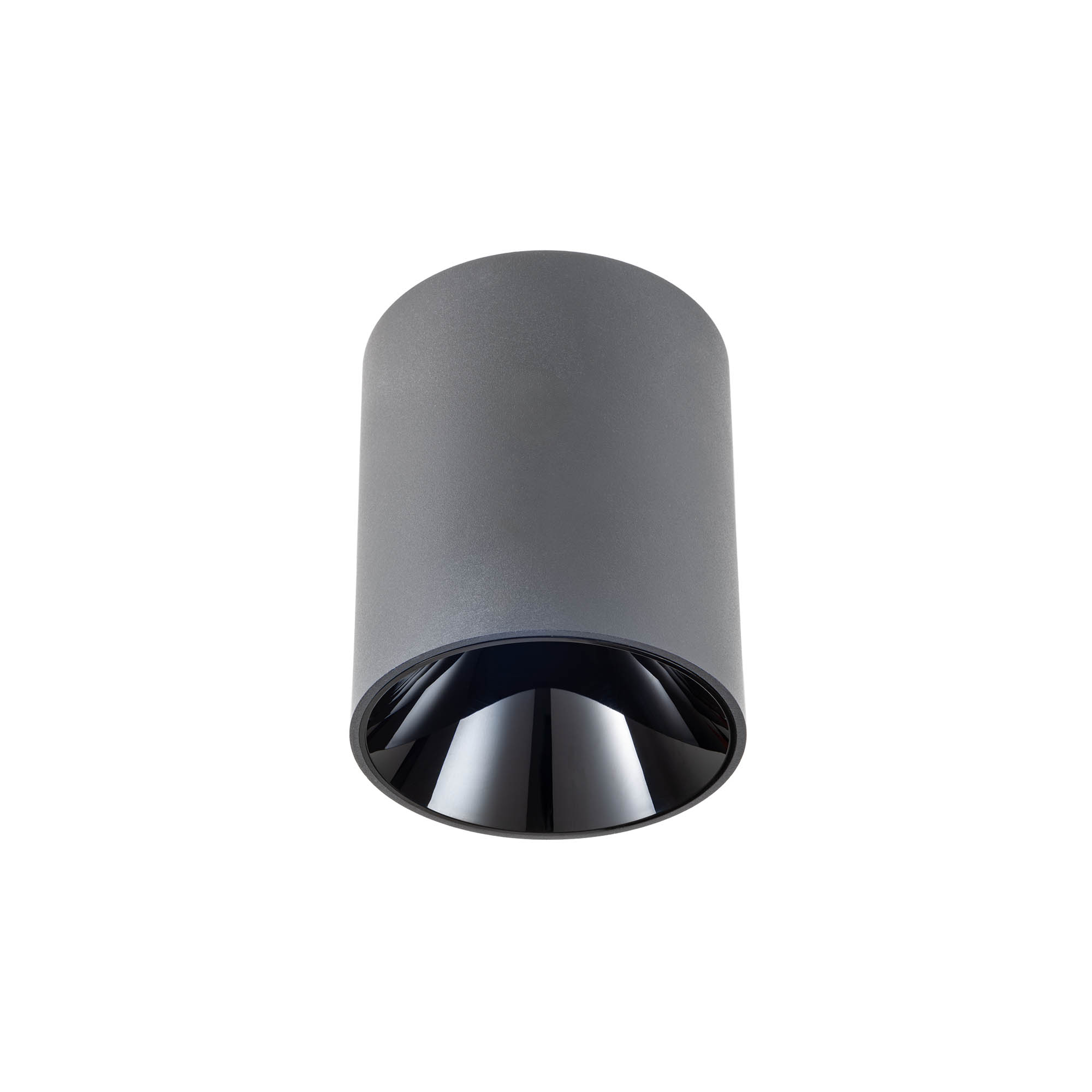 Redo Stropní LED svítidlo TAKTO 15,5W, Ø 90 mm Barva: Černá, Teplota světla: 3000K