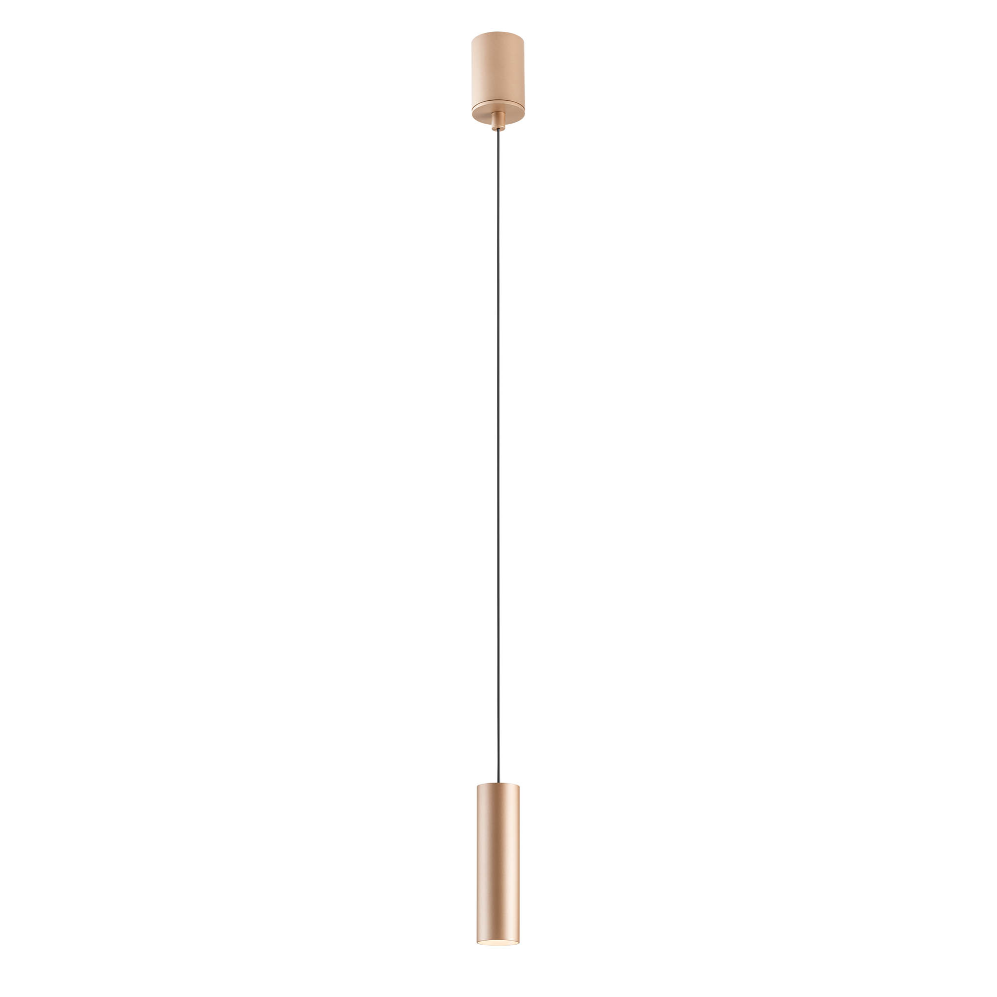 Redo Závěsné LED svítidlo TAKTO 8,6W,  v. 150 mm Barva: Hnědo-černá, Teplota světla: 2700K