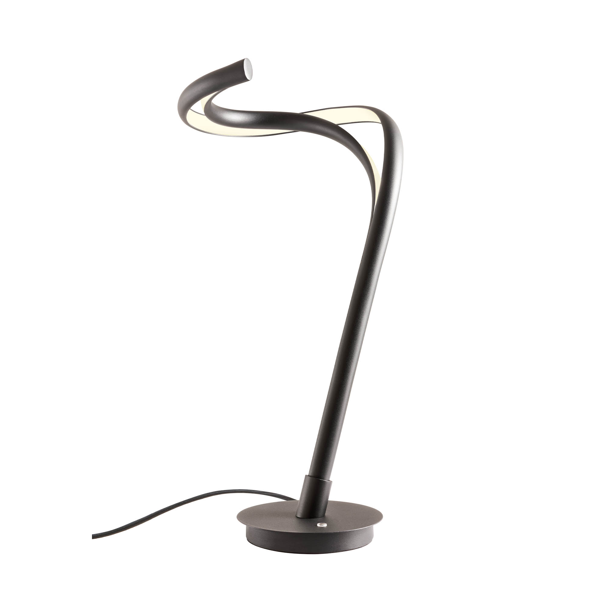 Redo Stolní LED lampa TEMPEST, 18W, v. 500 mm Barva: Černá