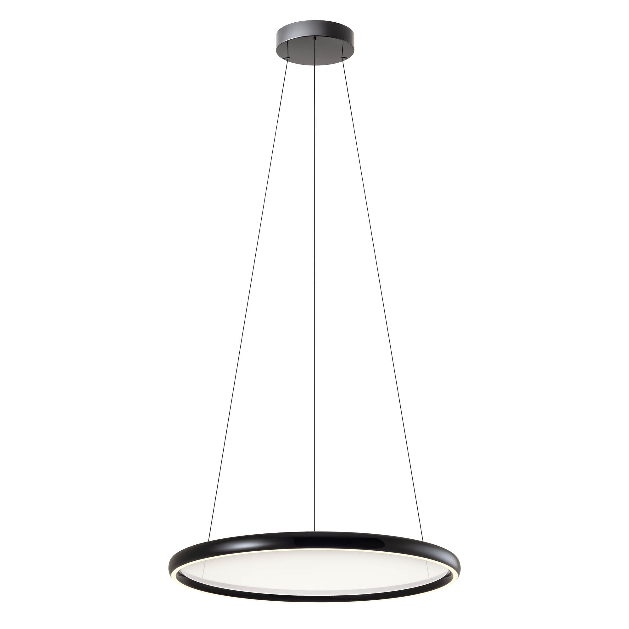 Redo Závěsné LED svítidlo VANCE, 2x35W, Ø 655 mm Barva: Černá