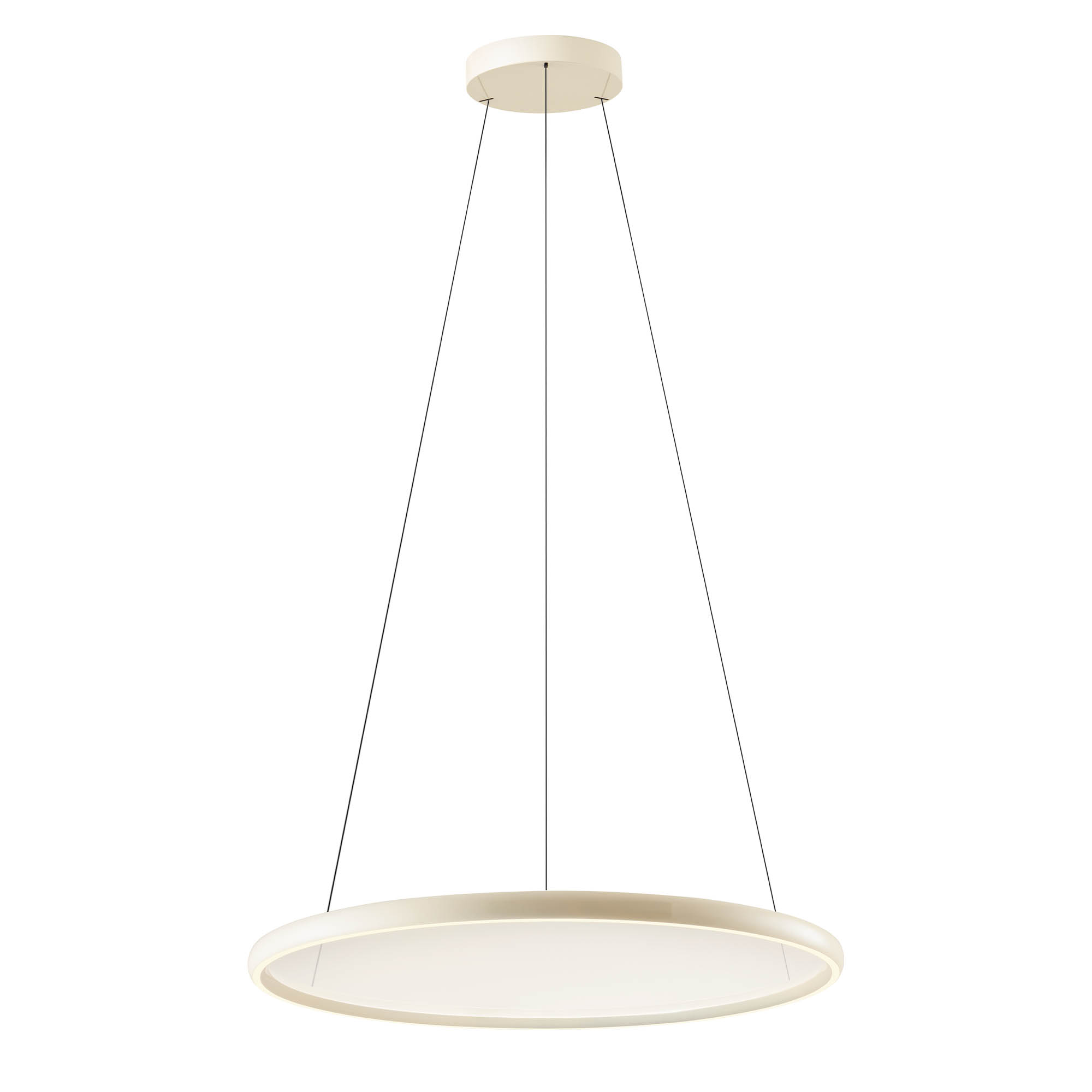 Redo Závěsné LED svítidlo VANCE, 2x45W, Ø 805 mm Barva: Béžová