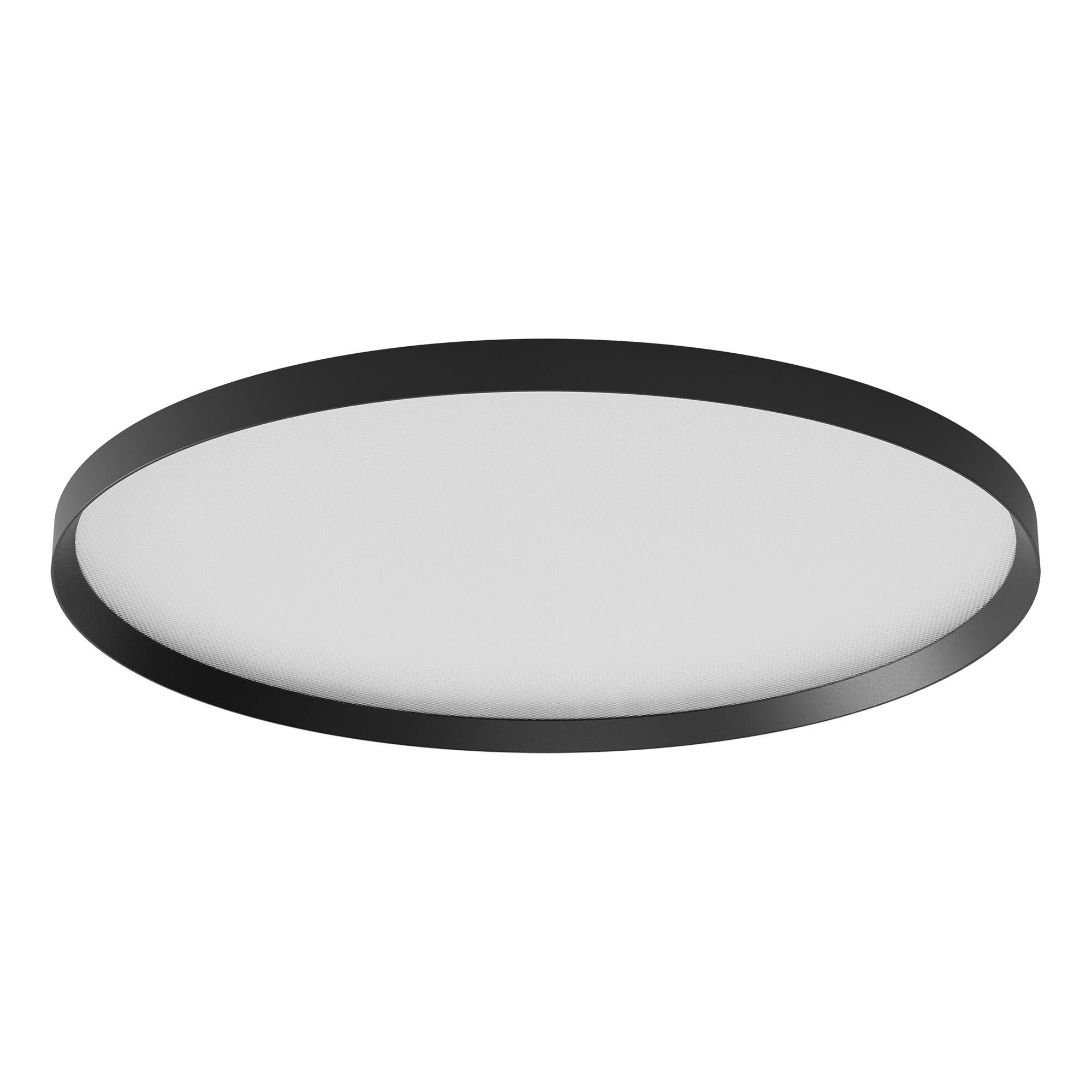 Redo Stropní LED svítidlo DAMA ø 800mm, 60W Barva: Černá, Stmívání, řízení: bez stmívání
