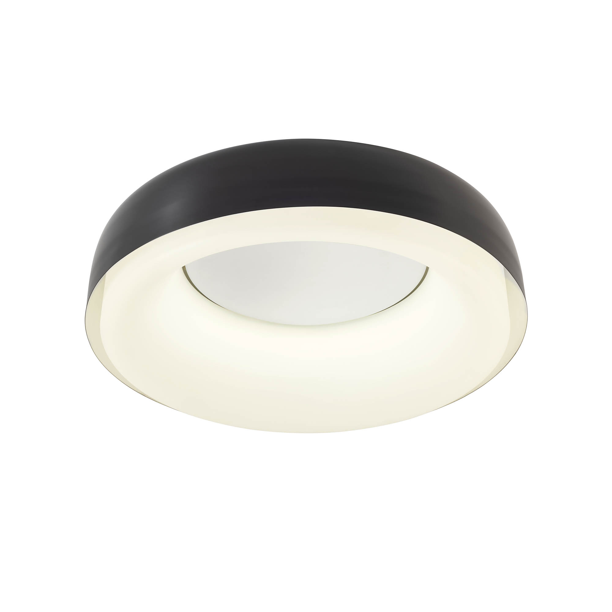 Redo Stropní LED svítidlo DIP ø 486mm, 30W Barva: Černá