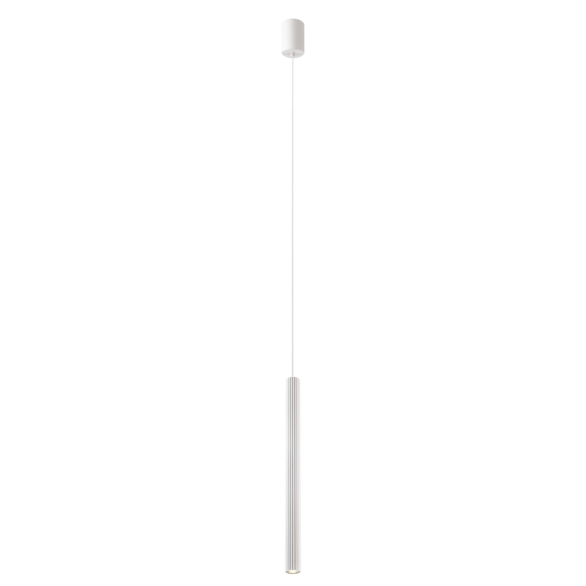 Redo Závěsné LED svítidlo NIKOS v: 350mm, 1x8W Barva: Bílá, Teplota světla: 3000K
