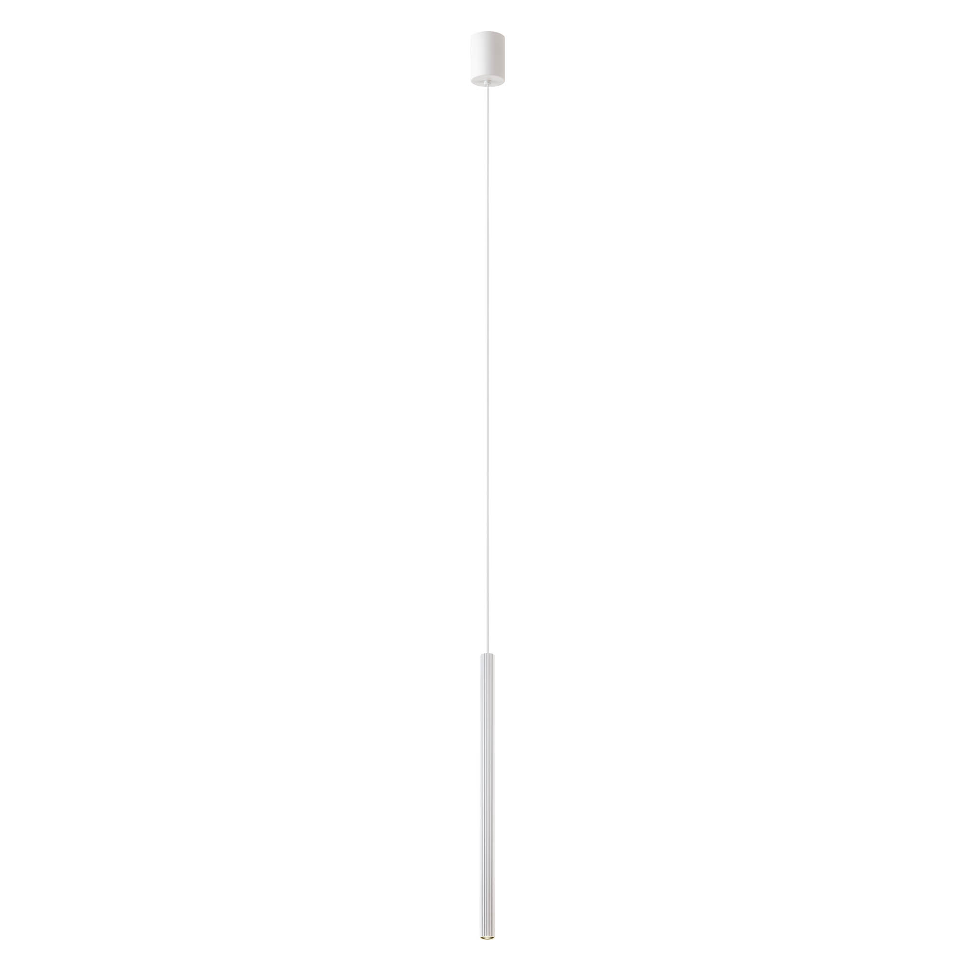 Redo Závěsné LED svítidlo NIKOS v: 500mm, 1x8W Barva: Bílá, Teplota světla: 3000K