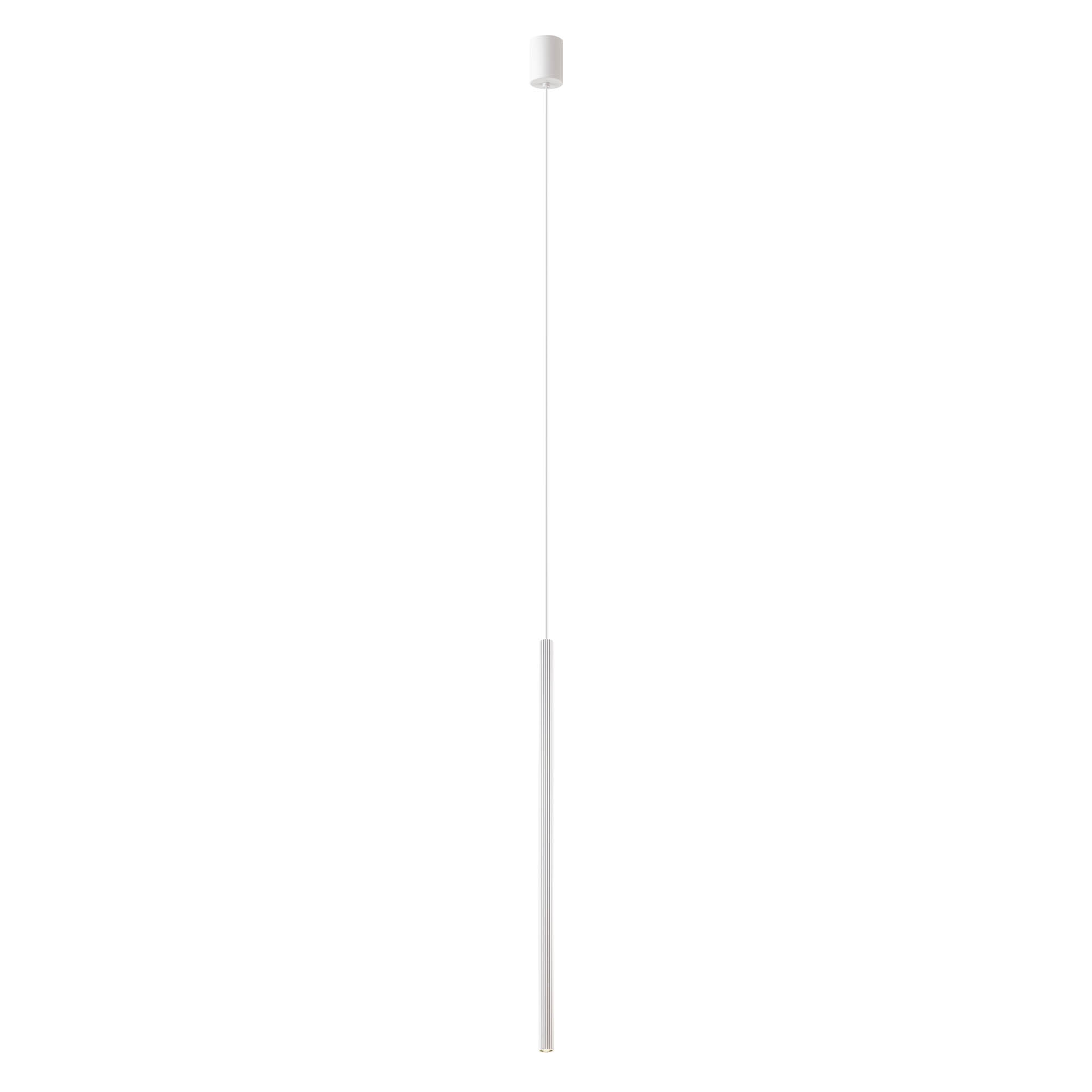 Redo Závěsné LED svítidlo NIKOS v: 750mm, 1x8W Barva: Bílá, Teplota světla: 3000K