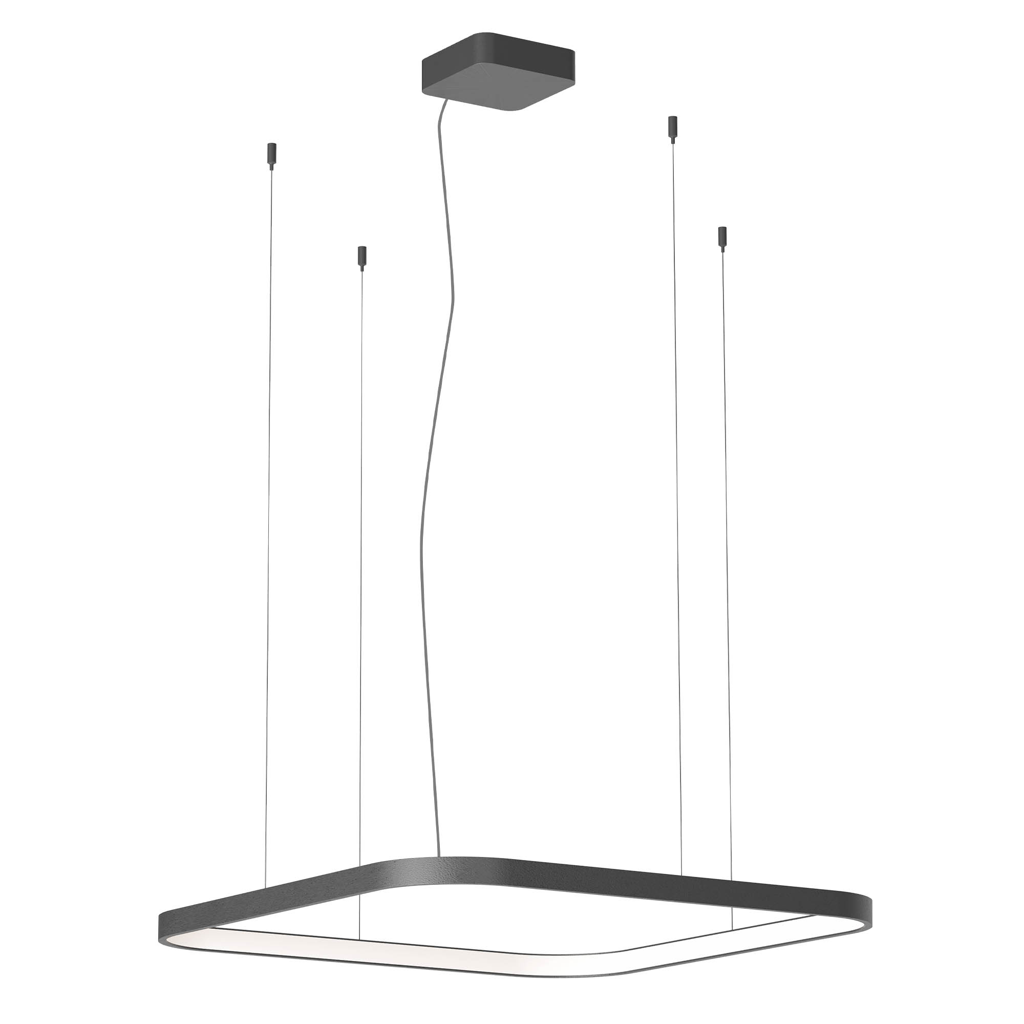 Redo Závěsné LED svítidlo ORION š: 750mm, 58W Barva: Černá, Stmívání, řízení: TRIAC