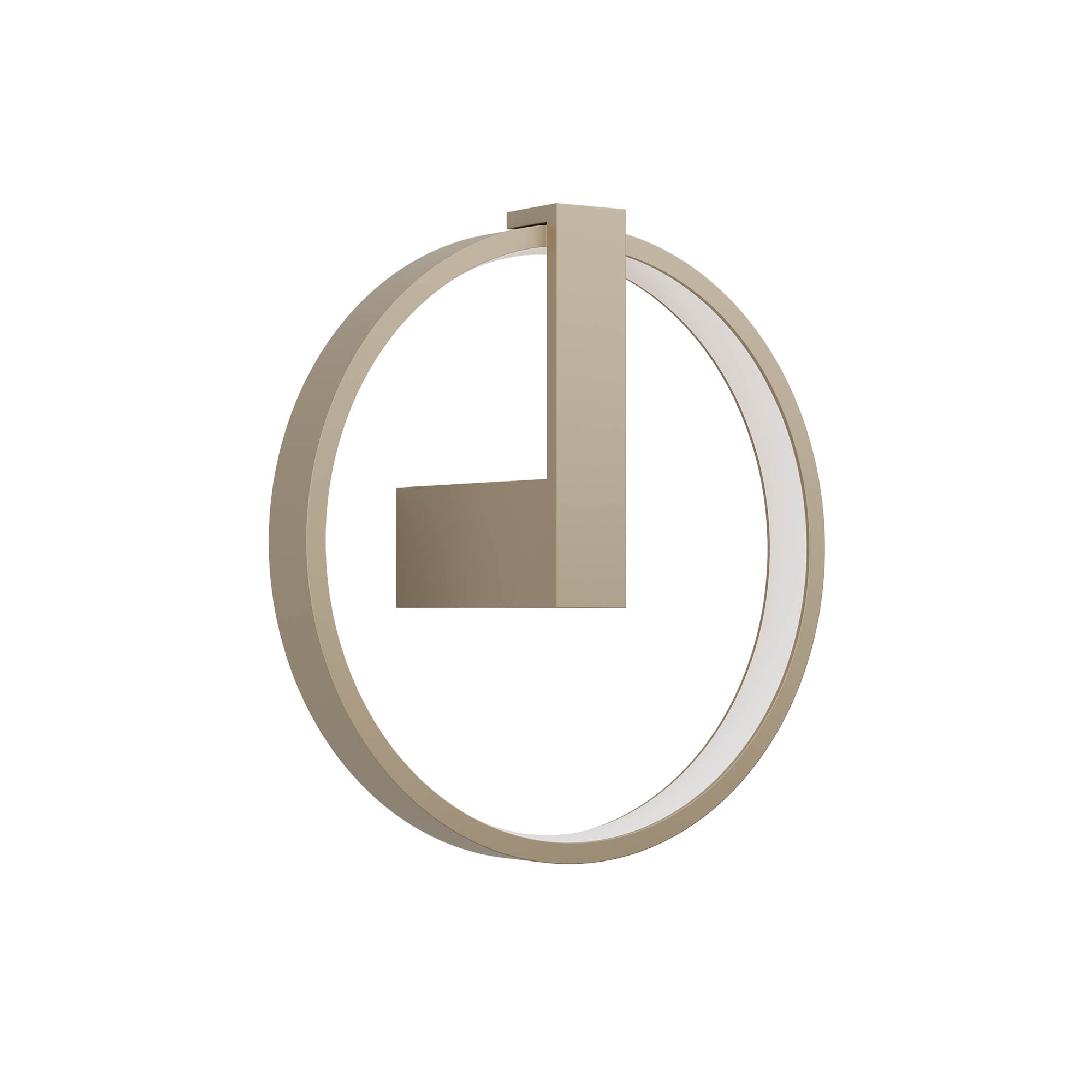 Redo Nástěnné LED svítidlo ORION ø 300mm, 28W Barva: Hnědá, Stmívání, řízení: TRIAC