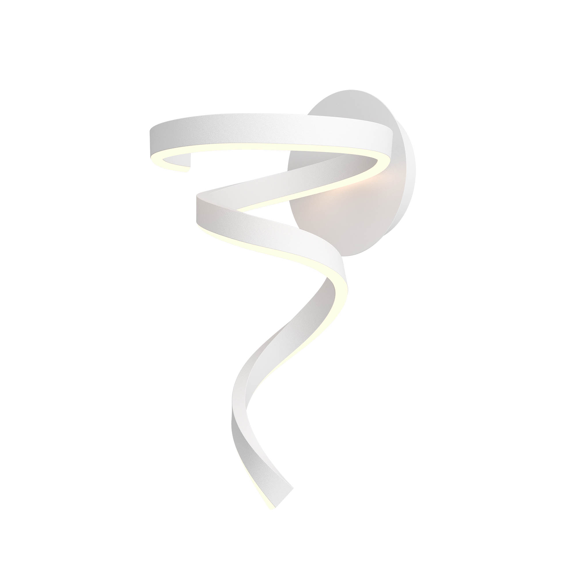 Redo Nástěnné LED svítidlo SCROLL v: 380mm, 15W Barva: Bílá