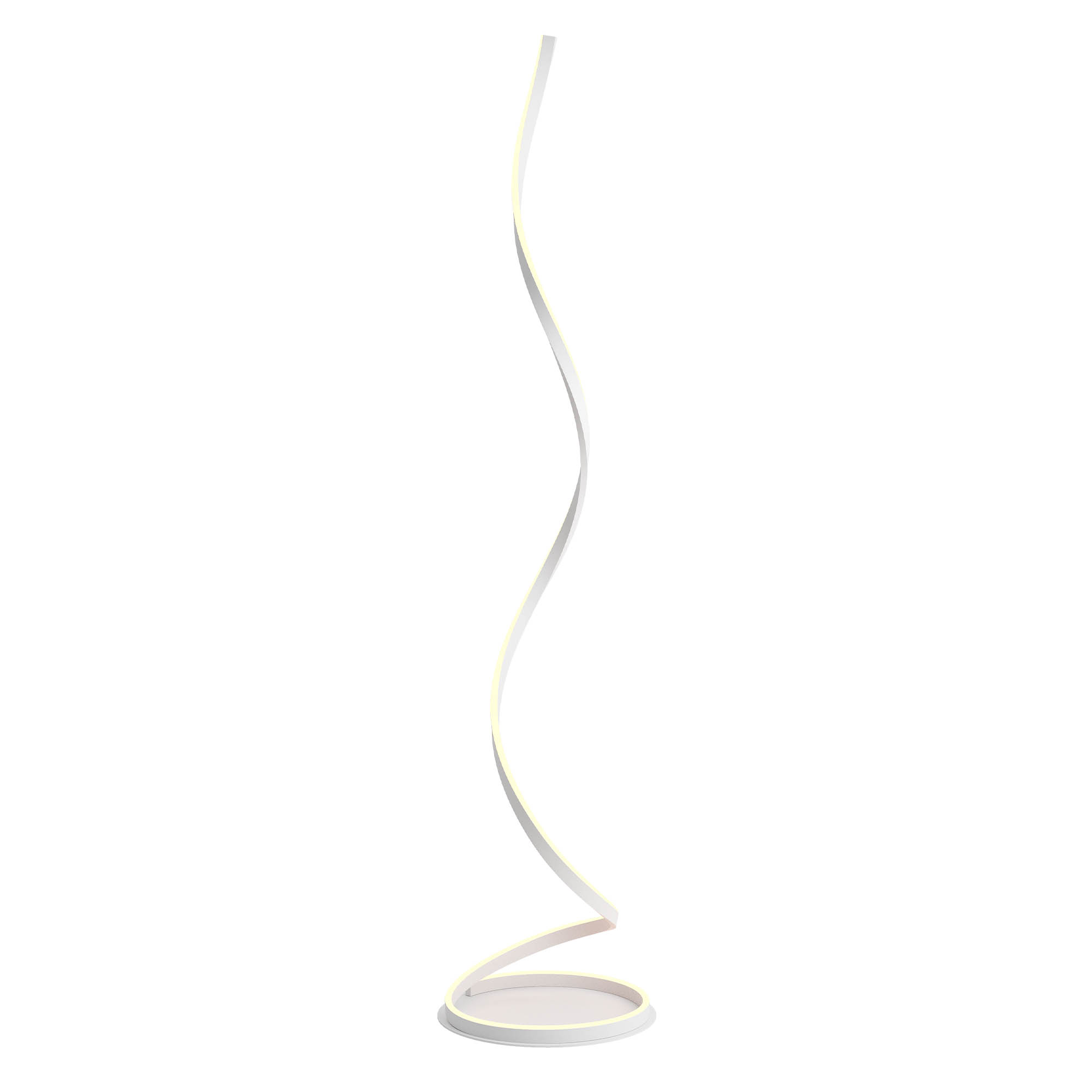 Redo Stojací LED lampa SCROLL v: 170cm, 30W Barva: Bílá