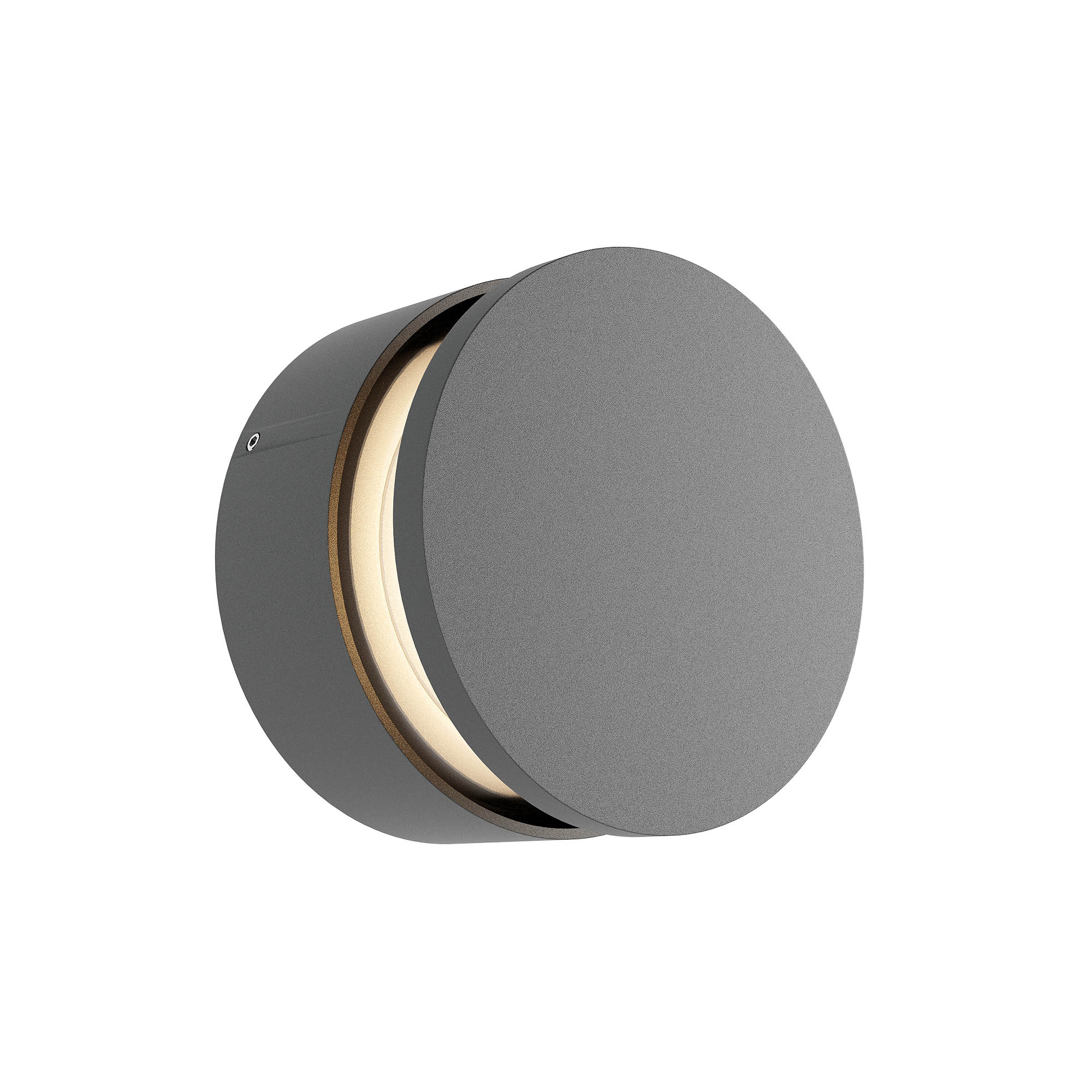 Redo Designové nástěnné svítidlo RUNDE, pr.10,4cm Barva: Černá
