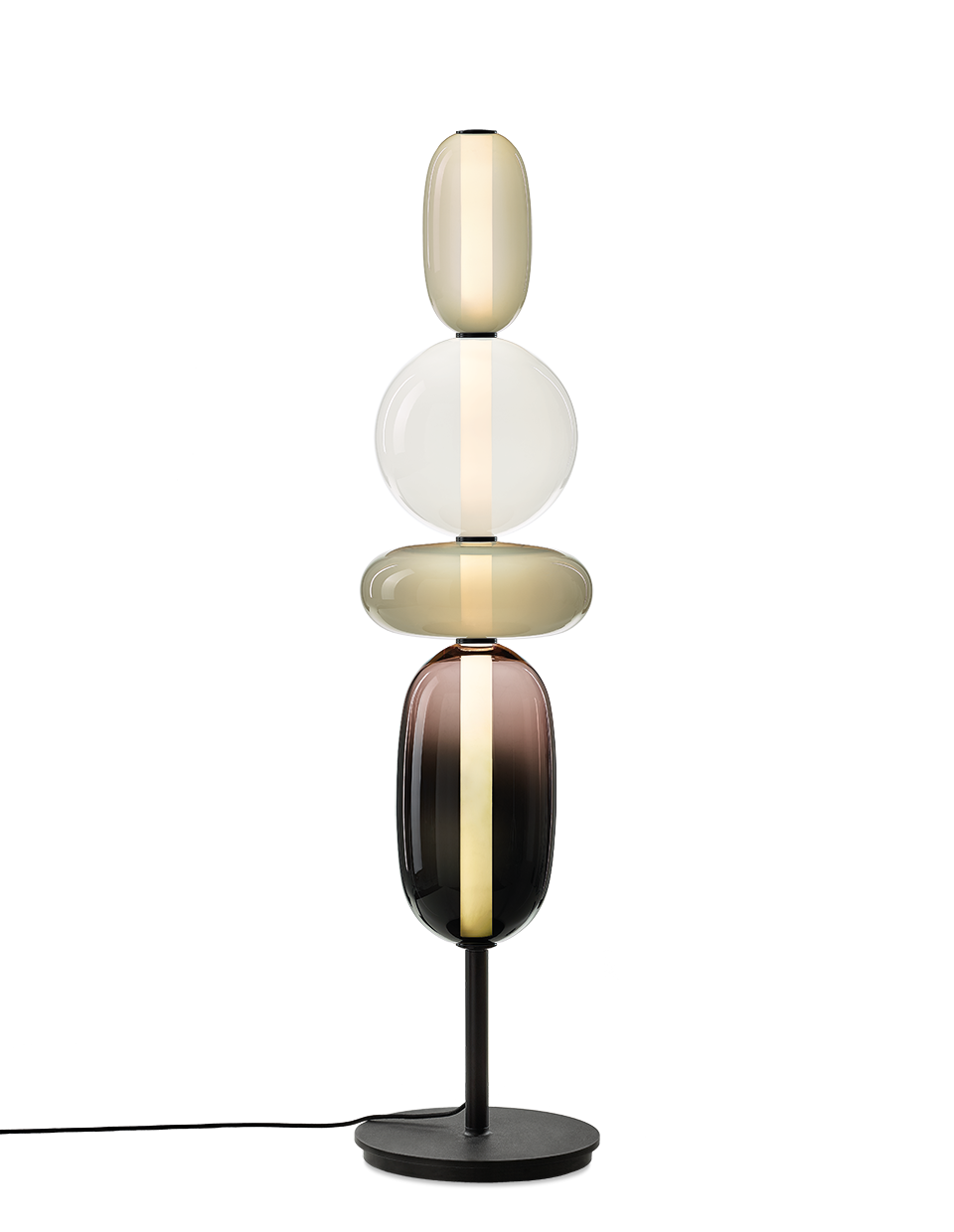 Bomma Luxusní LED stojací lampa Pebbles Large Stmívání a řízení: TRIAC, Konfigurace: Konfigurace 1
