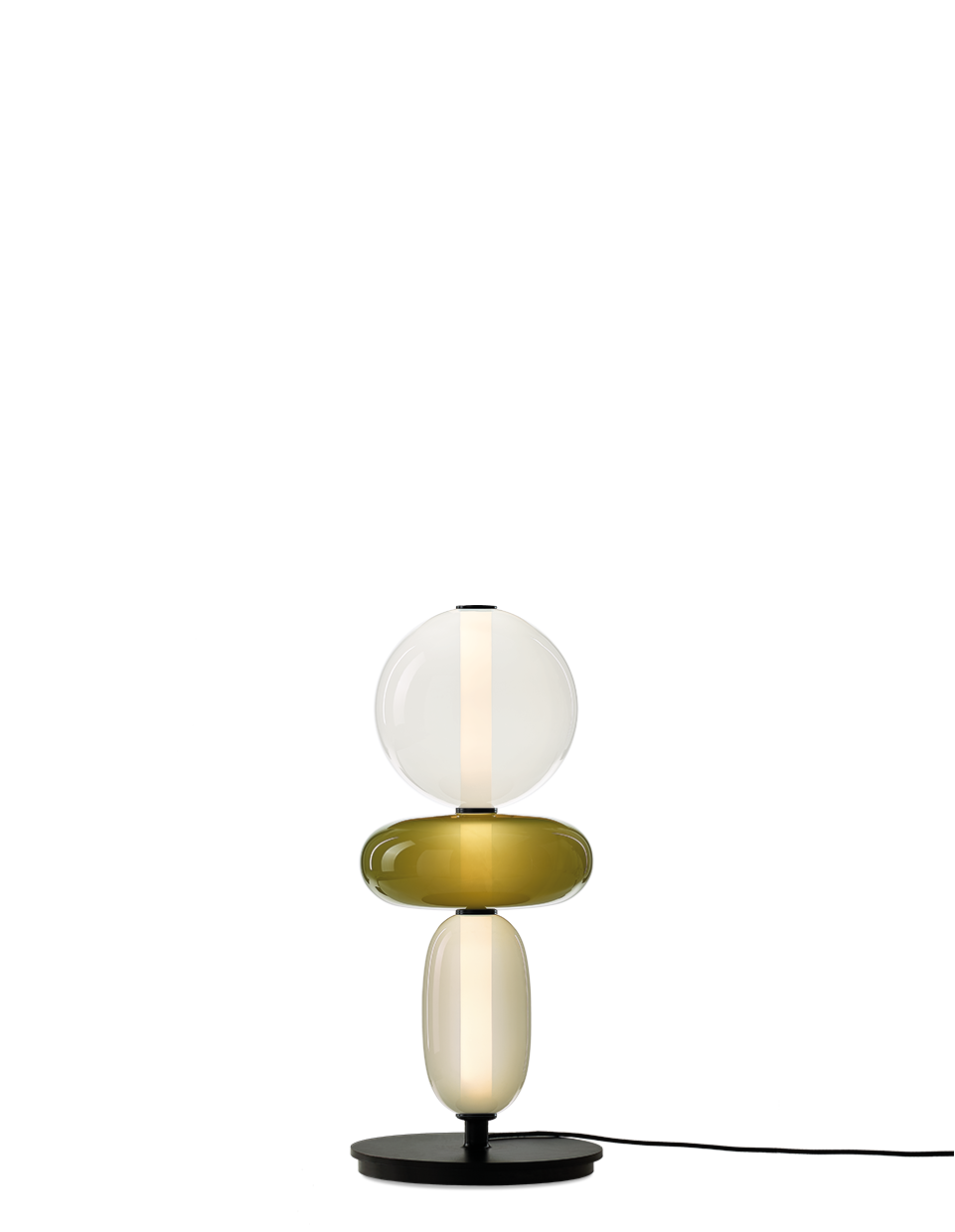 Bomma Luxusní LED stojací lampa Pebbles Small Stmívání a řízení: Casambi, Konfigurace: Konfigurace 3