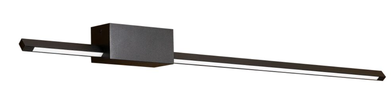 Palnas LED Nástěnné svítidlo Joza, d. 90cm, LED, 20W, 3000K Barva: Černá