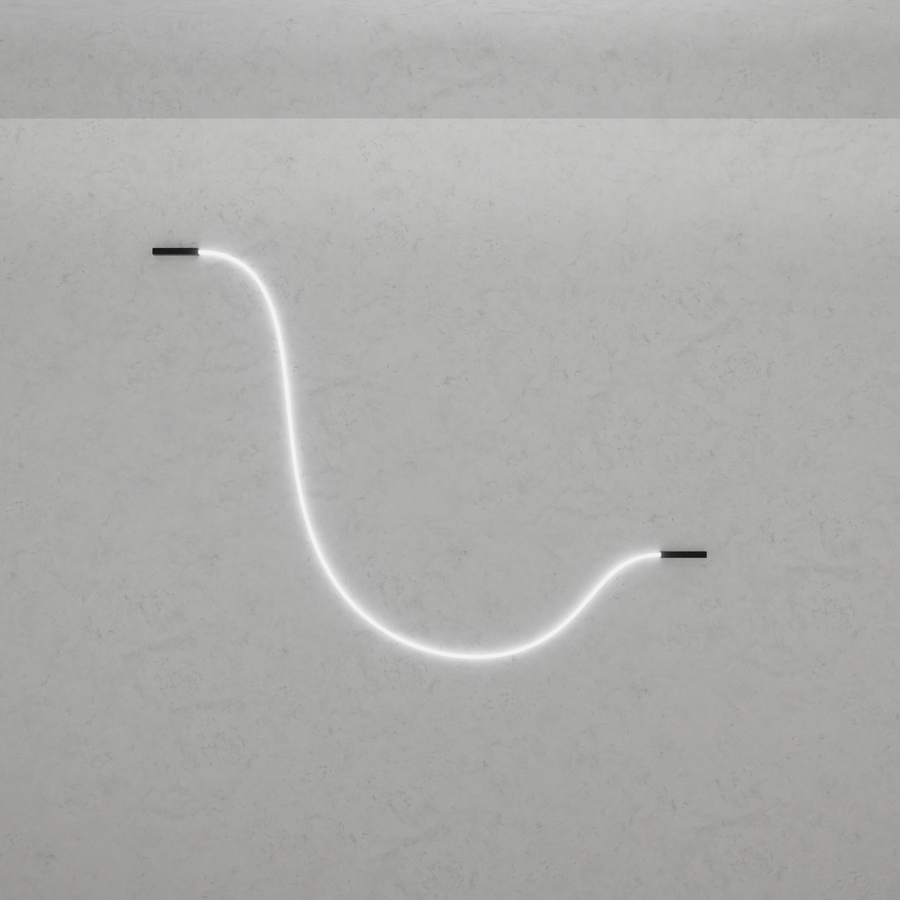 Levně ZAHO Nástěnné LED svítidlo MESMO WL3, 48W, d 300 cm Barva: Bílá, Teplota světla: 2700K - teplá bílá, Stmívání, řízení: Casambi