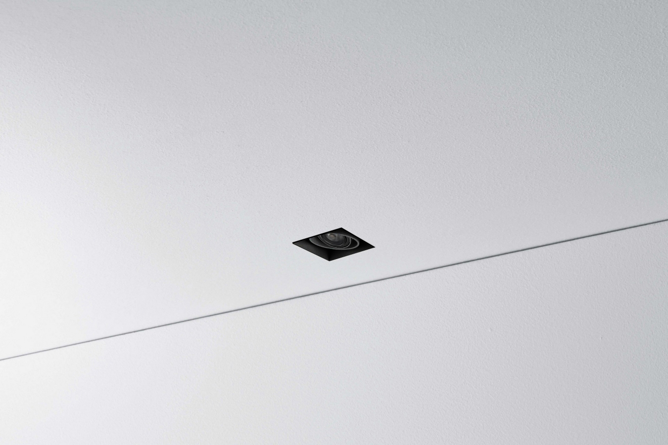 Levně ZAHO Zapuštěné svítidlo ERO RD1, 1xGU10, 76x76 mm Barva: Bílá