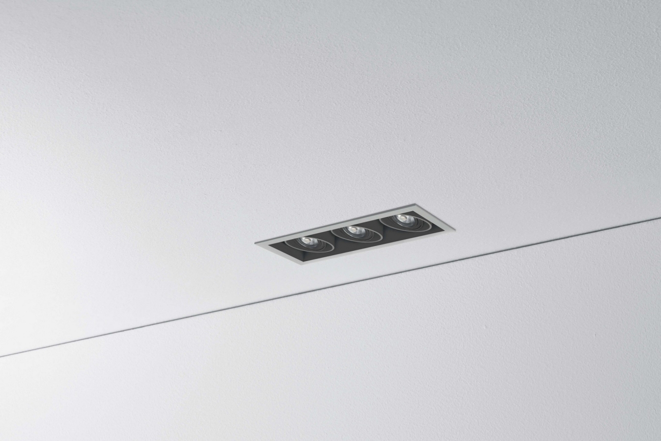 Levně ZAHO Zapuštěné svítidlo ERO RD2, 3xGU10, d. 255 mm Barva: Bílá