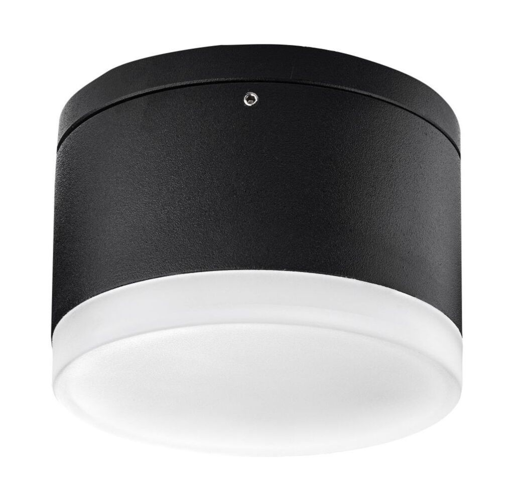 Palnas Venkovní stropní LED svítidlo Bruno ⌀ 10,5mm, 10W, 3000K Barva: Černá