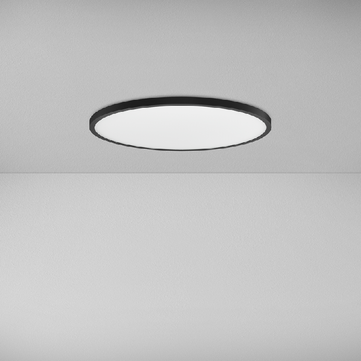 Levně ZAHO Stropní LED svítidlo BROOKLYN 600, 43W, ø 600 mm Barva: Bílá, Teplota světla: 2700K - teplá bílá, Stmívání, řízení: Casambi