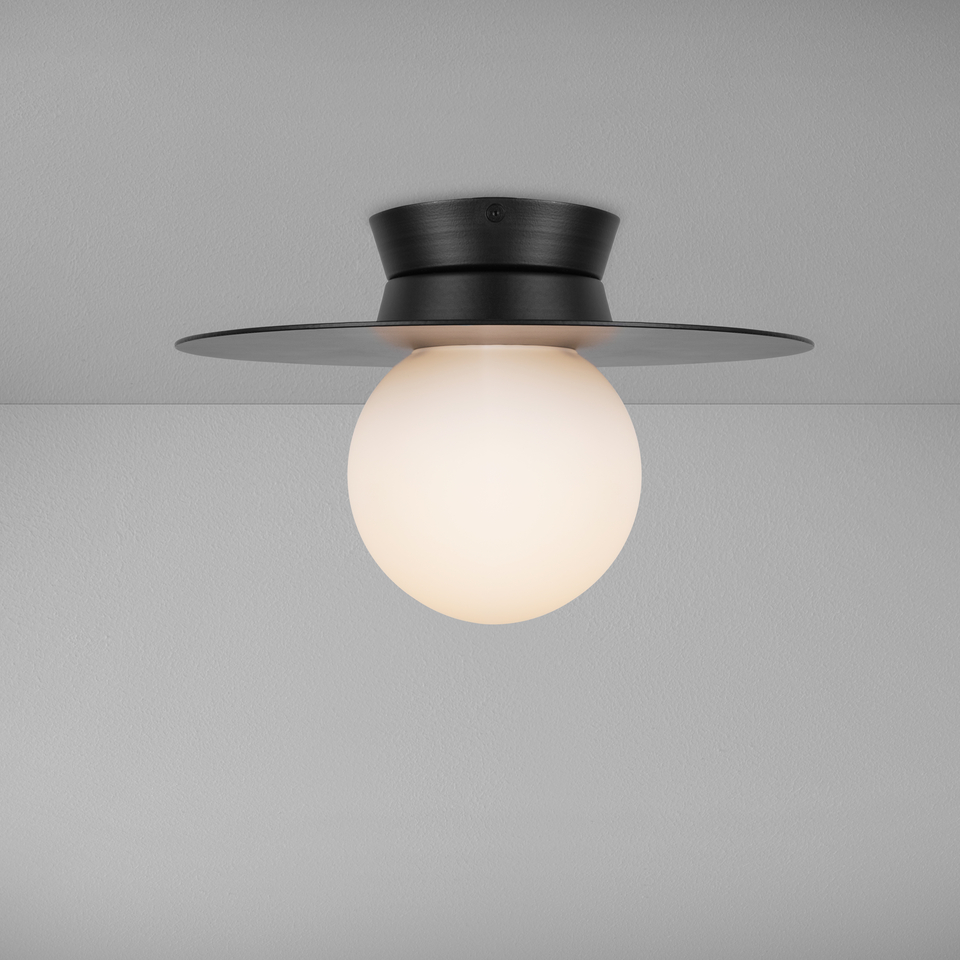 Levně ZAHO Stropní LED svítidlo SUN MD1, 8W, v. 200 mm Barva: Bílá, Teplota světla: 2700K - teplá bílá