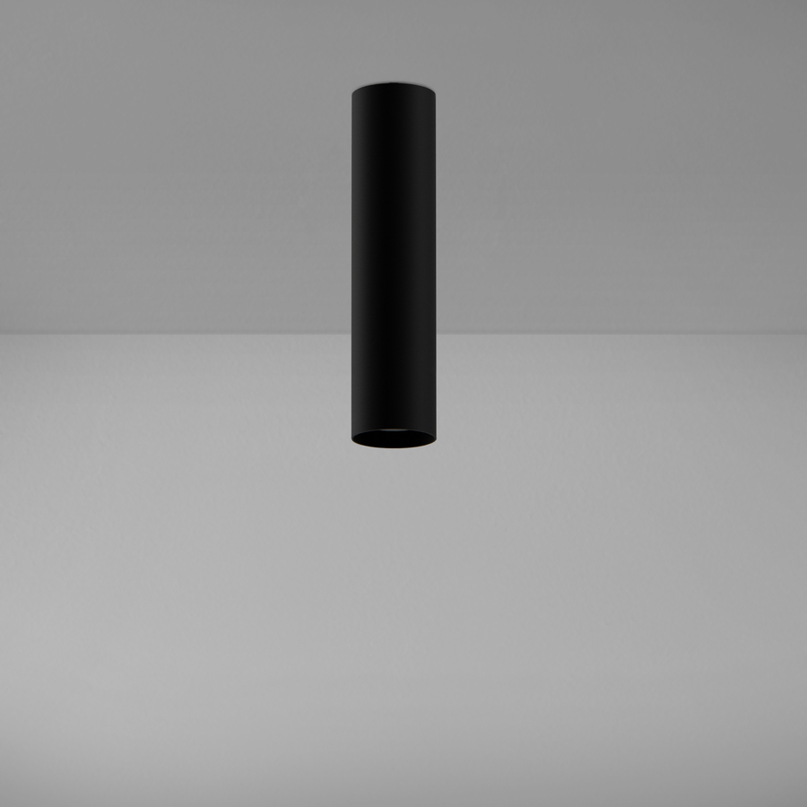 Levně ZAHO Stropní svítidlo STRAW 1xGU10, v. 250 mm Barva: Bílá