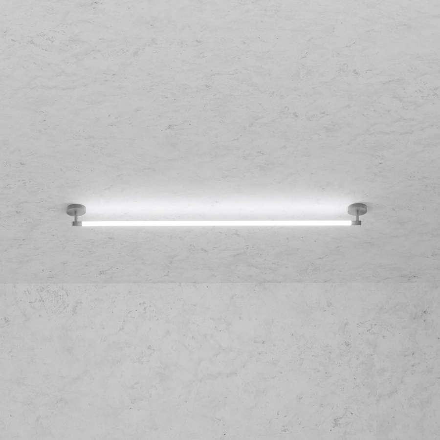 Levně ZAHO Stropní LED svítidlo JETSON MD1, 12W, d. 75 cm Barva: Šedá, Teplota světla: 2700K - teplá bílá, Stmívání, řízení: Casambi