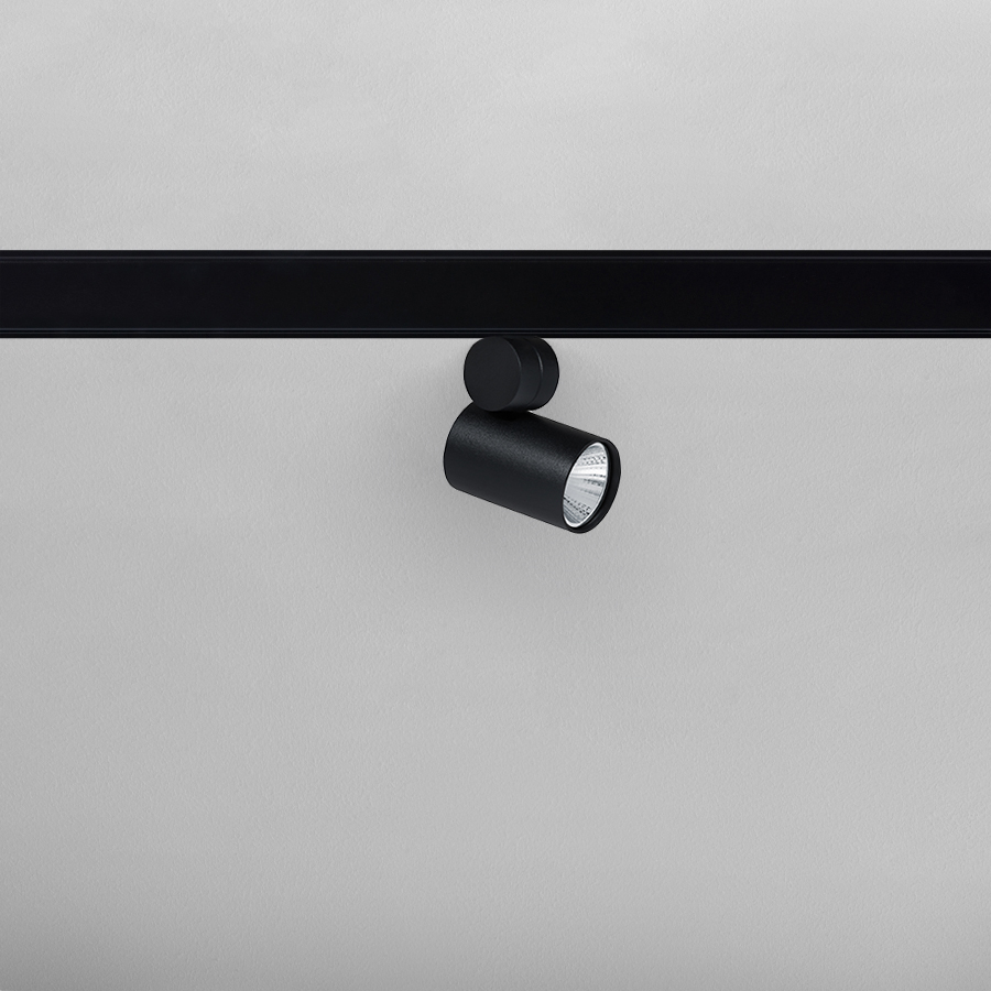 Levně ZAHO Reflektorové LED svítidlo FIXY 40, 7W, d. 170 mm, 48V Barva: Bílá, Teplota světla: 2700K - teplá bílá, Stmívání, řízení: DALI