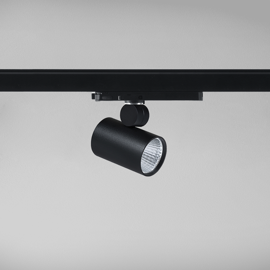 Levně ZAHO Reflektorové LED svítidlo FIXY 55, 9W, ø 55 mm, 36° Barva: Bílá, Teplota světla: 2700K - teplá bílá, Stmívání, řízení: Casambi