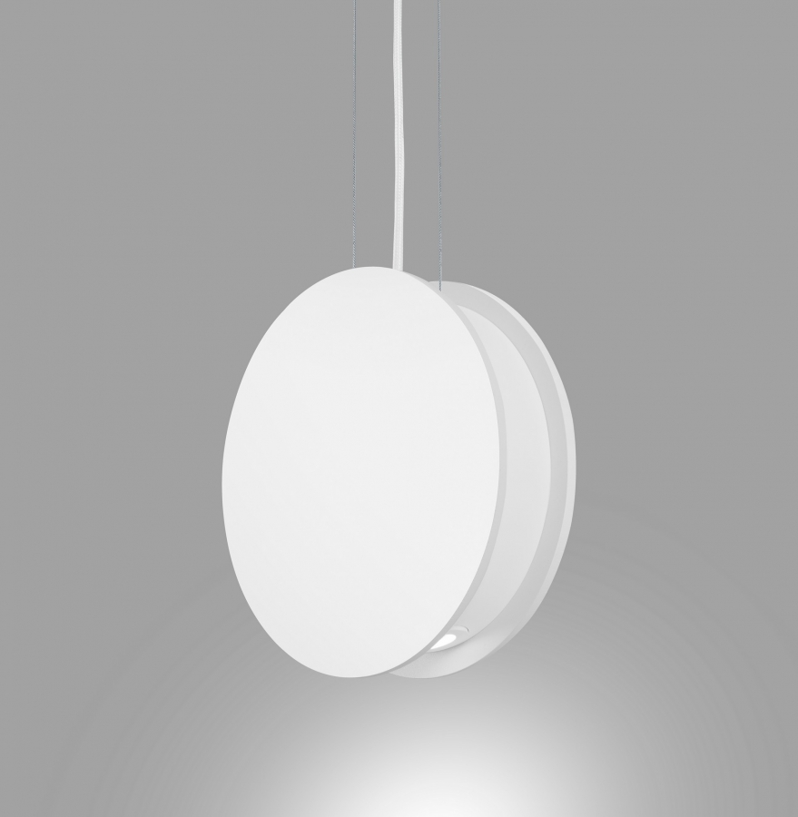 Levně ZAHO Závěsné LED svítidlo IGNIS, 6W, v. 170 mm, 55° Barva: Bílá, Teplota světla: 2700K - teplá bílá