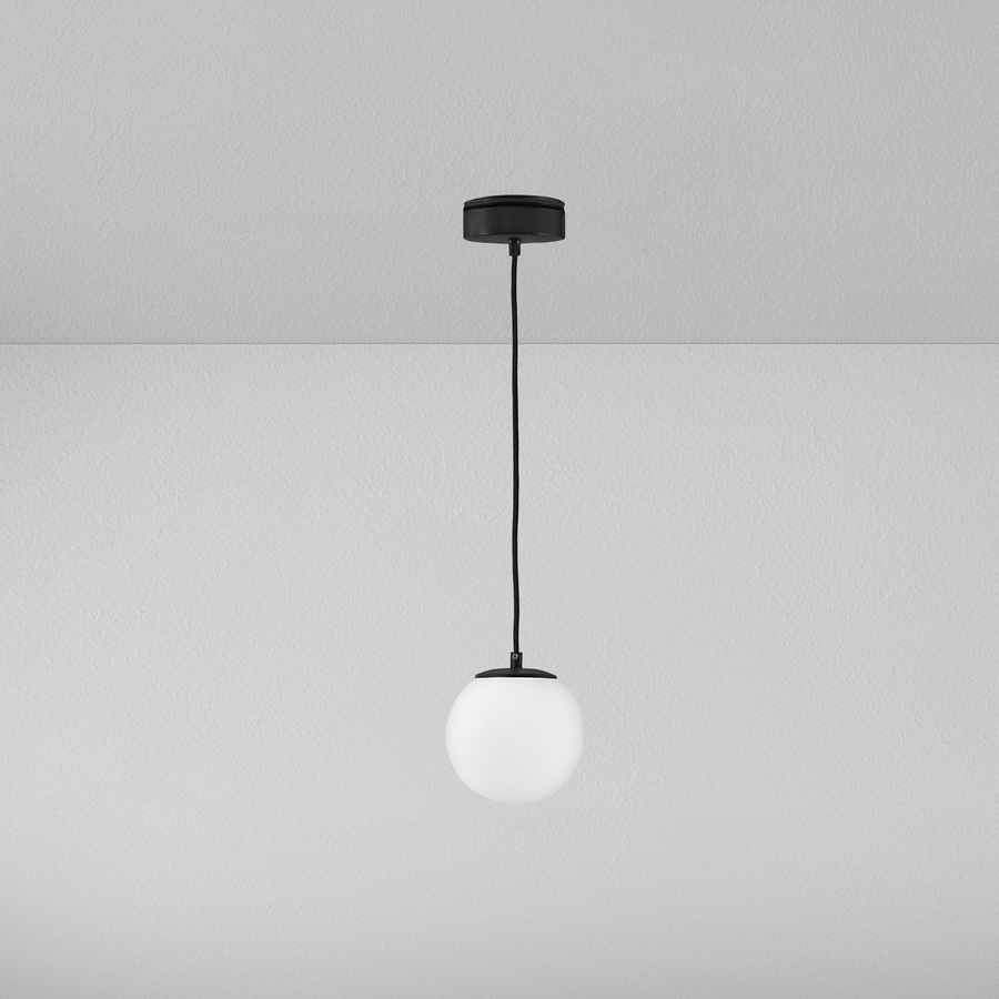Levně ZAHO Závěsné svítidlo POLPO, 1xE14, ø 140 mm Barva: Bílá