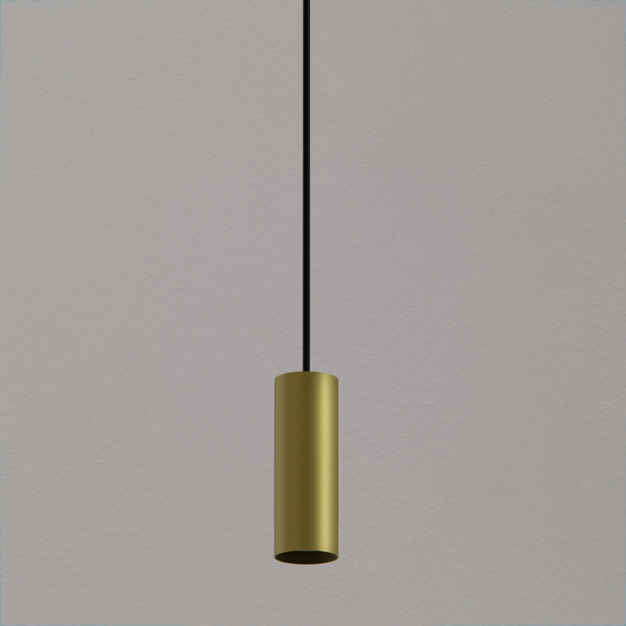 Levně ZAHO Závěsné svítidlo STRAW, 1xGU10, v. 170 mm Barva: Bílá