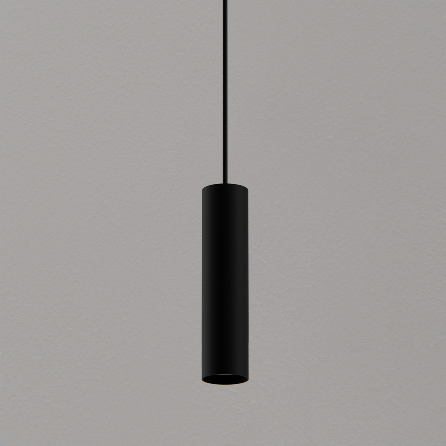 Levně ZAHO Závěsné svítidlo STRAW, 1xGU10, v. 250 mm Barva: Bílá