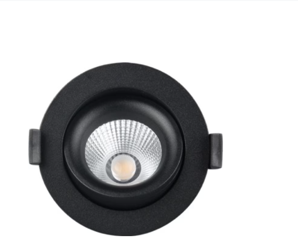 Zápustné LED bodové svítidlo Minalox D93, Ø93mm, 12W, CCT 1800-4500K, 24V Barva: Černá