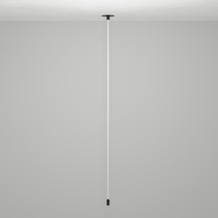 Levně ZAHO Závěsné LED svítidlo BRICKS LINE, 30W, v. 200 cm Barva: Bílá, Teplota světla: 2700K - teplá bílá, Stmívání, řízení: Casambi