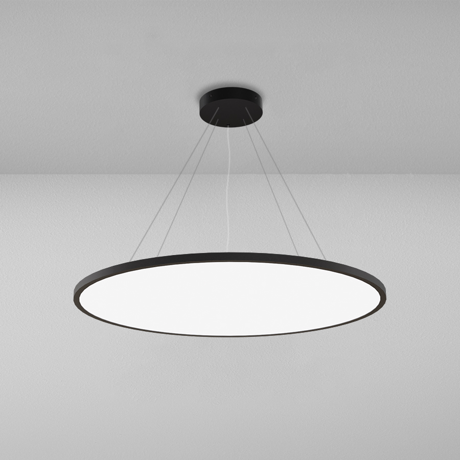 Levně ZAHO Závěsné LED svítidlo BROOKLYN, 62W, ø 912 mm Barva: Bílá, Teplota světla: 2700K - teplá bílá, Stmívání, řízení: Casambi
