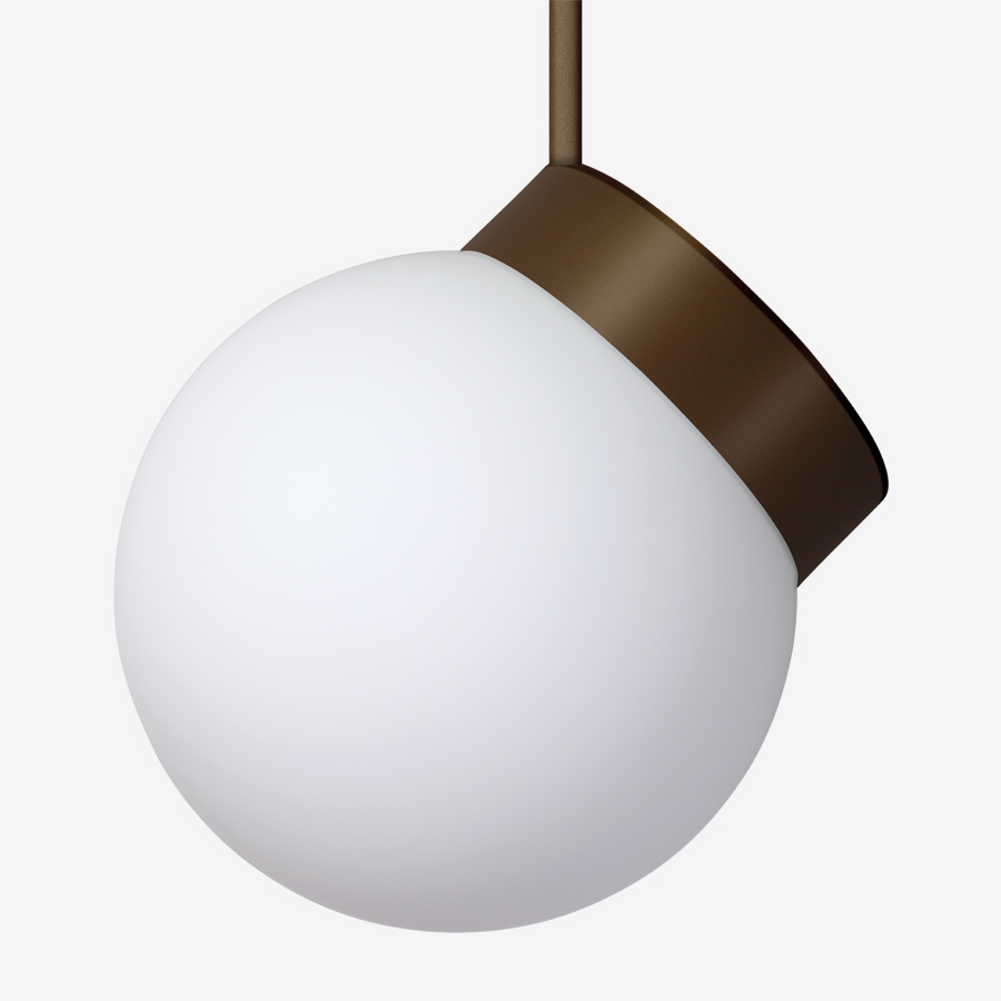 Lucis Závěsné svítidlo POLARIS ZTR, 1xE27, v. 30,5 cm Barva: Bronz