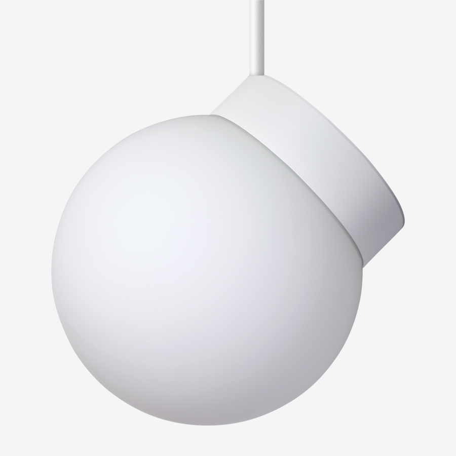 Lucis Závěsné LED svítidlo POLARIS ZTR 8,3W, v. 22,5 cm Barva: Bílá, Teplota světla: 3000K - teplá bílá, Stmívání, řízení: DALI